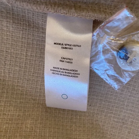 NWOT RD Style Conscious Paloma Woven Jacket Size XS - Picture 9 of 13